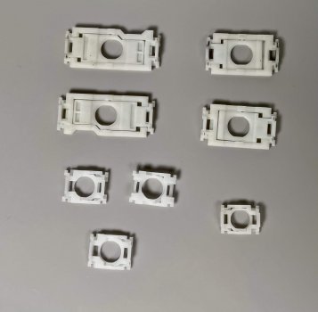 8x Logitech K740 Scheren- mechanik / Tasten- mechanik Mix Ersatzteil
